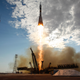 A previous Soyuz launch, carrying Expedition 32 / NASA,Carla Cioffi